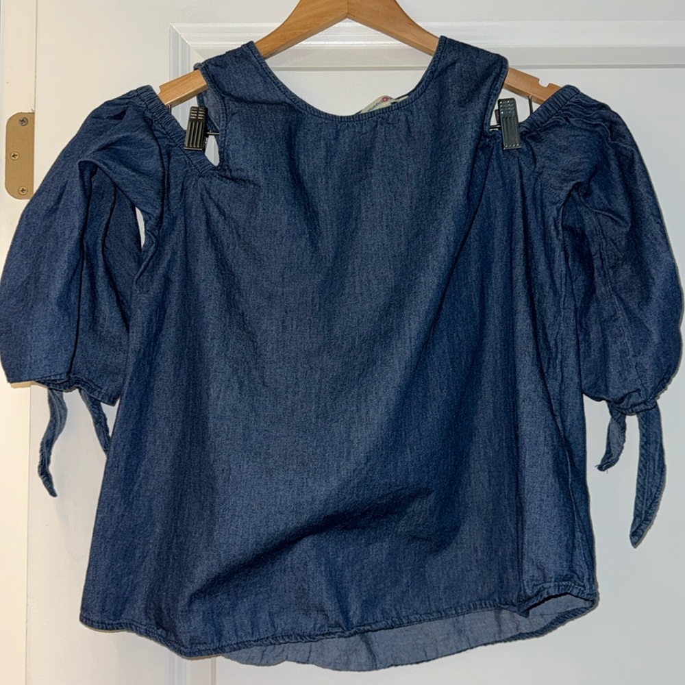 WISHFUL PARK open shoulder blouse
